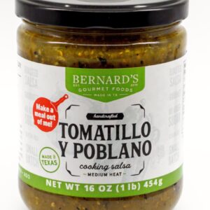 Roasted Tomatillo y Poblano