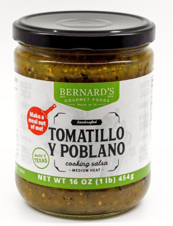 Roasted Tomatillo y Poblano